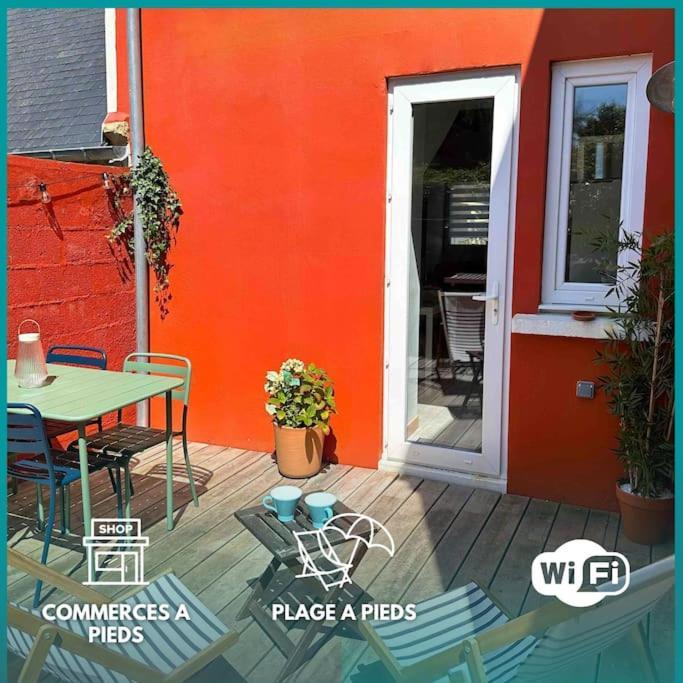 Villa Ti Rouz/Wifi/Port A Pieds Camaret-sur-Mer Exterior foto