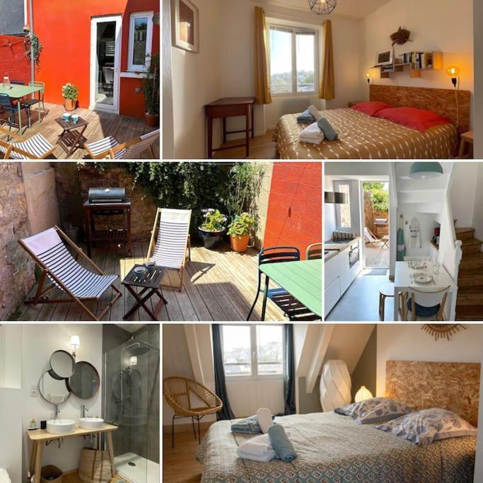 Villa Ti Rouz/Wifi/Port A Pieds Camaret-sur-Mer Exterior foto