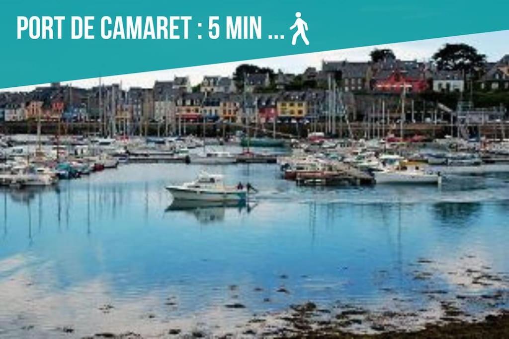 Villa Ti Rouz/Wifi/Port A Pieds Camaret-sur-Mer Exterior foto
