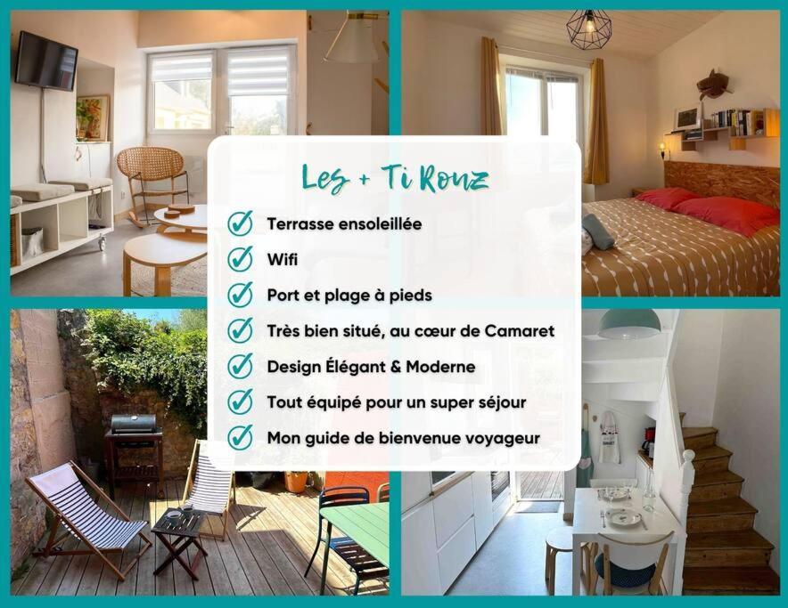 Villa Ti Rouz/Wifi/Port A Pieds Camaret-sur-Mer Exterior foto